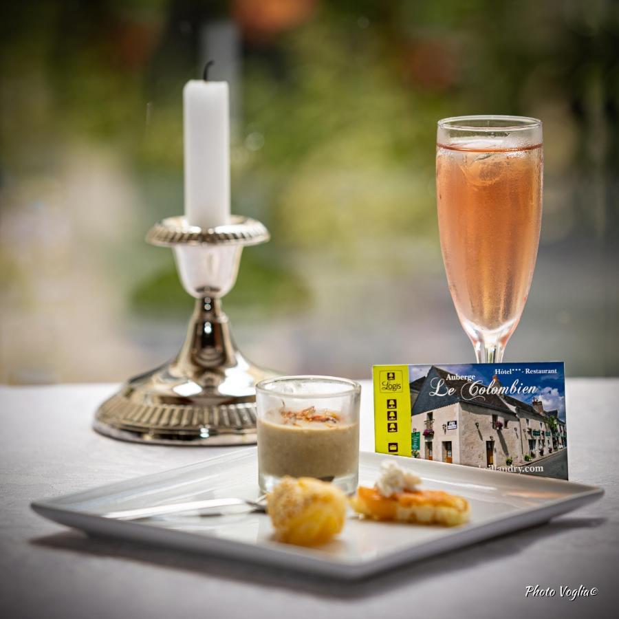 וילנדרי Logis Auberge Le Colombien - Hotel Et Restaurant מראה חיצוני תמונה